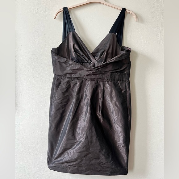 Banana Republic Dresses & Skirts - Banana Republic Gray Pleated Sheath Mini Dress | Size 12P